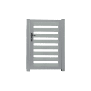 Furtka Palisadowa Horyzontalna w Kolorze RAL-9006