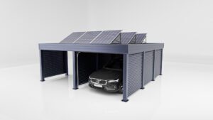 Wiata Garażowa - Carport Fotowoltaiczny - Solarny