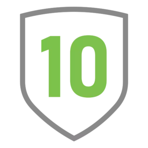 ikona - 10 lat gwarancji