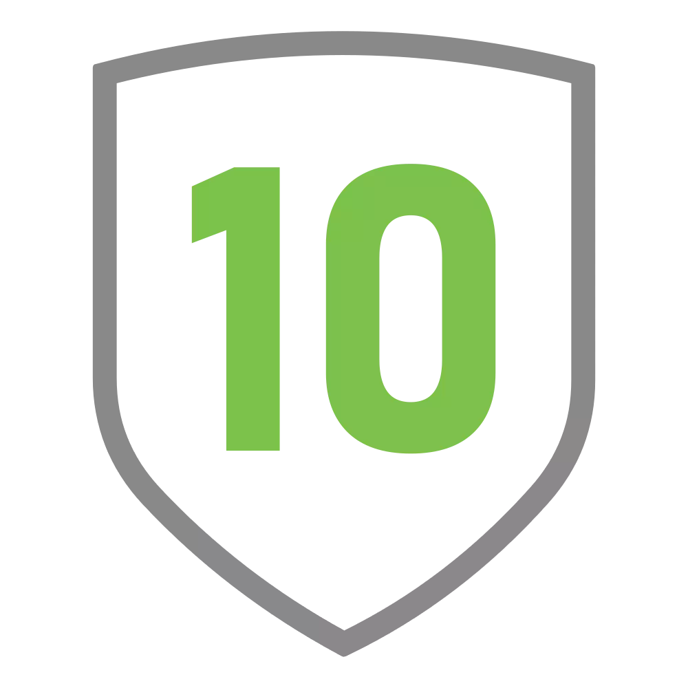 ikona - 10 lat gwarancji